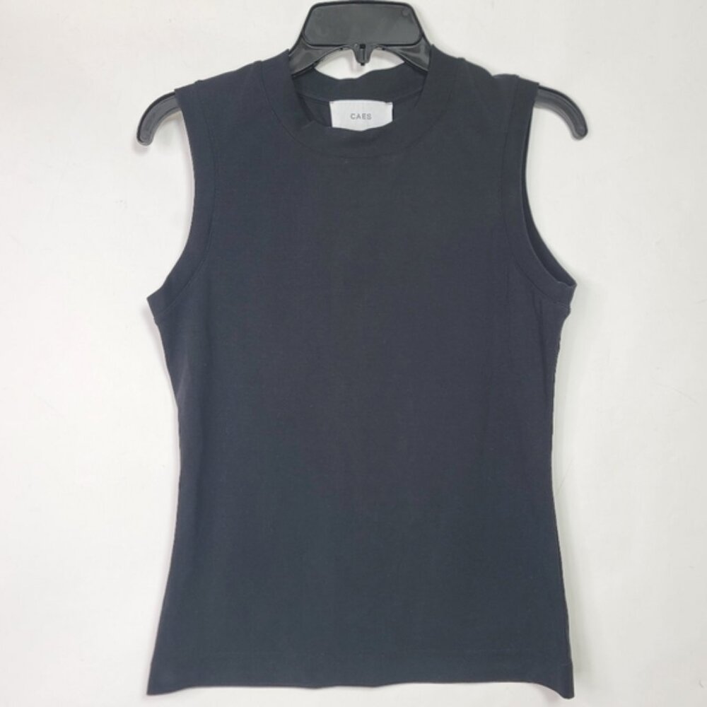 CAES minimalist open  back  sleevesless top